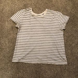 Vince Stripe Shirt Medium